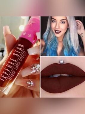 Rare Jeffree Star Velour Liquid Lipstick in Unicorn Blood - Vampy Deep Red